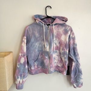 NEW Forever 21 tie-dye Hoodie